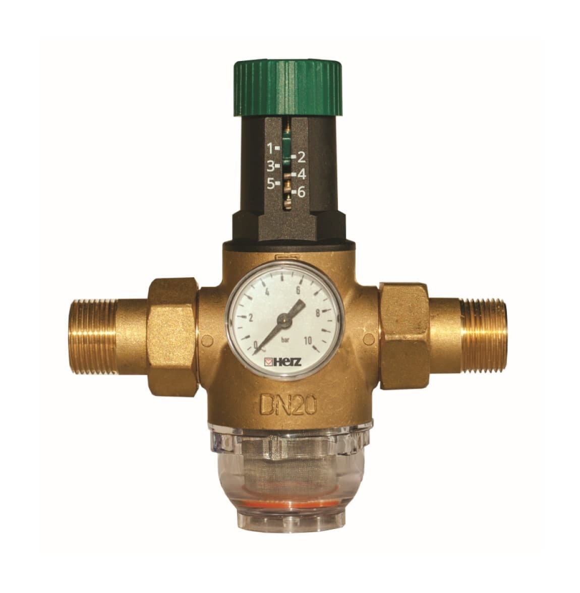 HERZ Redukční ventil 1“ pro pitnou vodu 1-6bar - 1268213